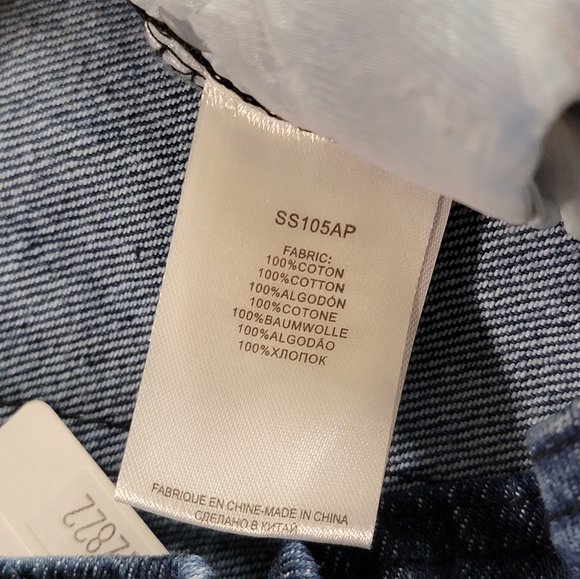 NWT Molly Bracken Denim Woven Tie Skirt 100% Cotton Size-Small - Picture 6 of 8